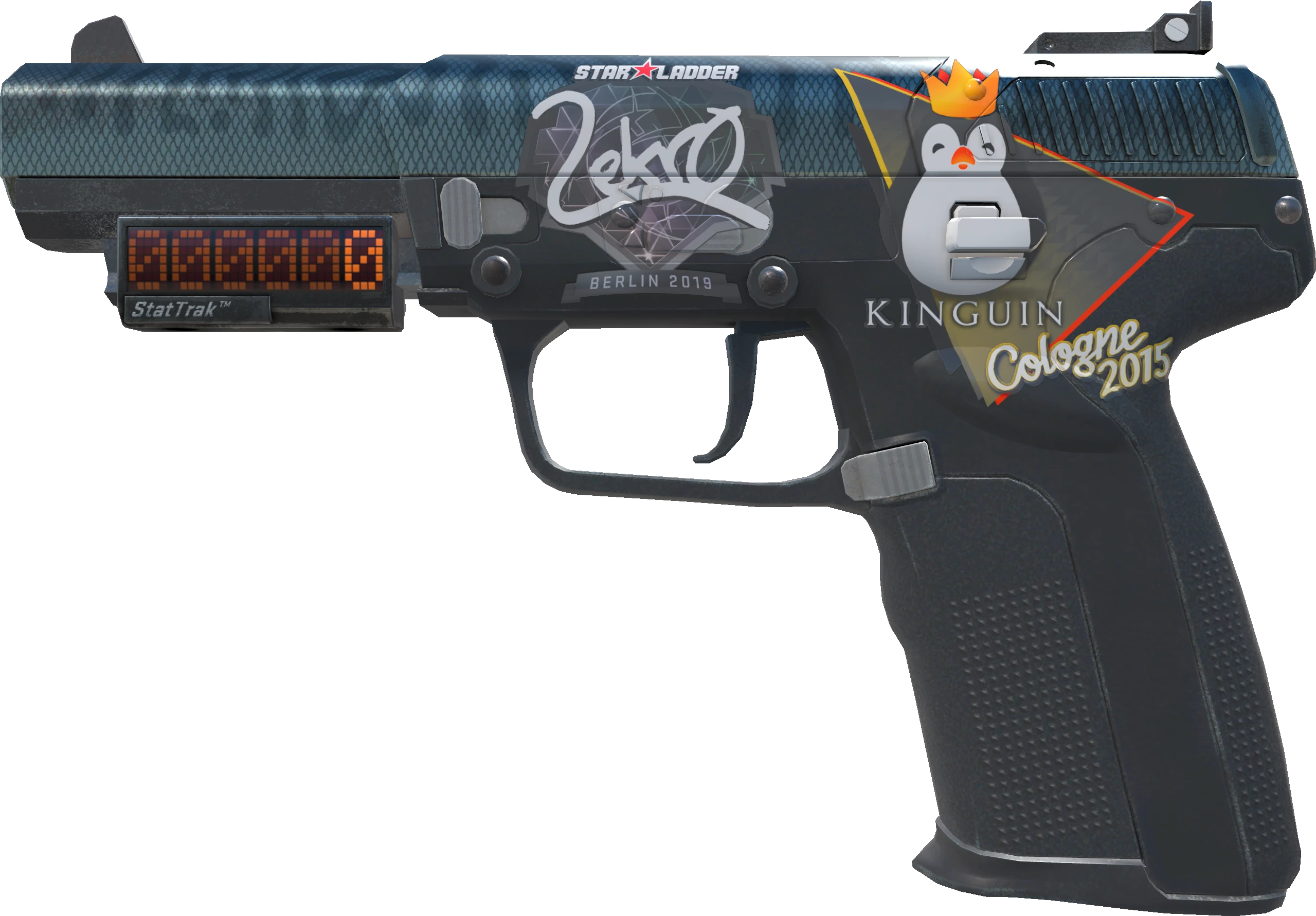 StatTrak™ Five-SeveN | Scumbria (Well-Worn) - CS2 Item | Buy Now