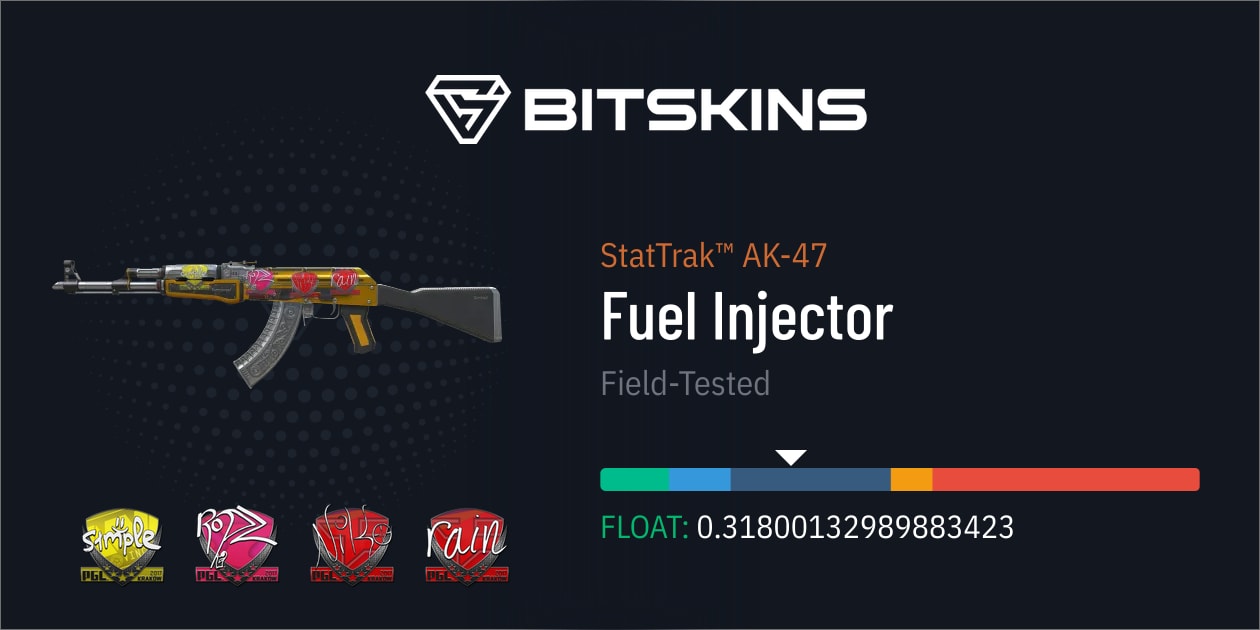 StatTrak™ AK-47 | Fuel Injector (Field-Tested) - CS2 Item | Buy Now on ...