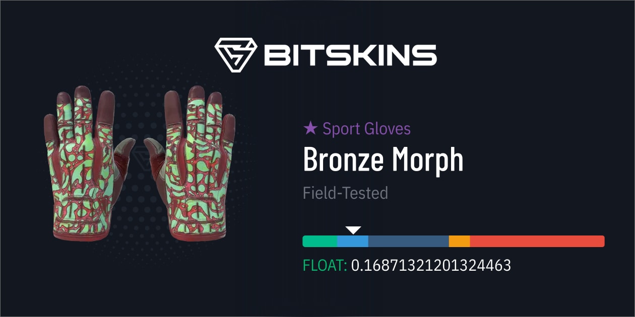 Sport Gloves Bronze Morph (FieldTested) CS2 Skins Find and Trade