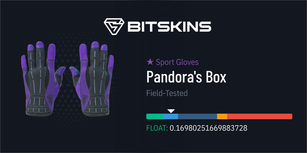 Sport Gloves Pandora's Box (FieldTested) CS2 Skins Find and