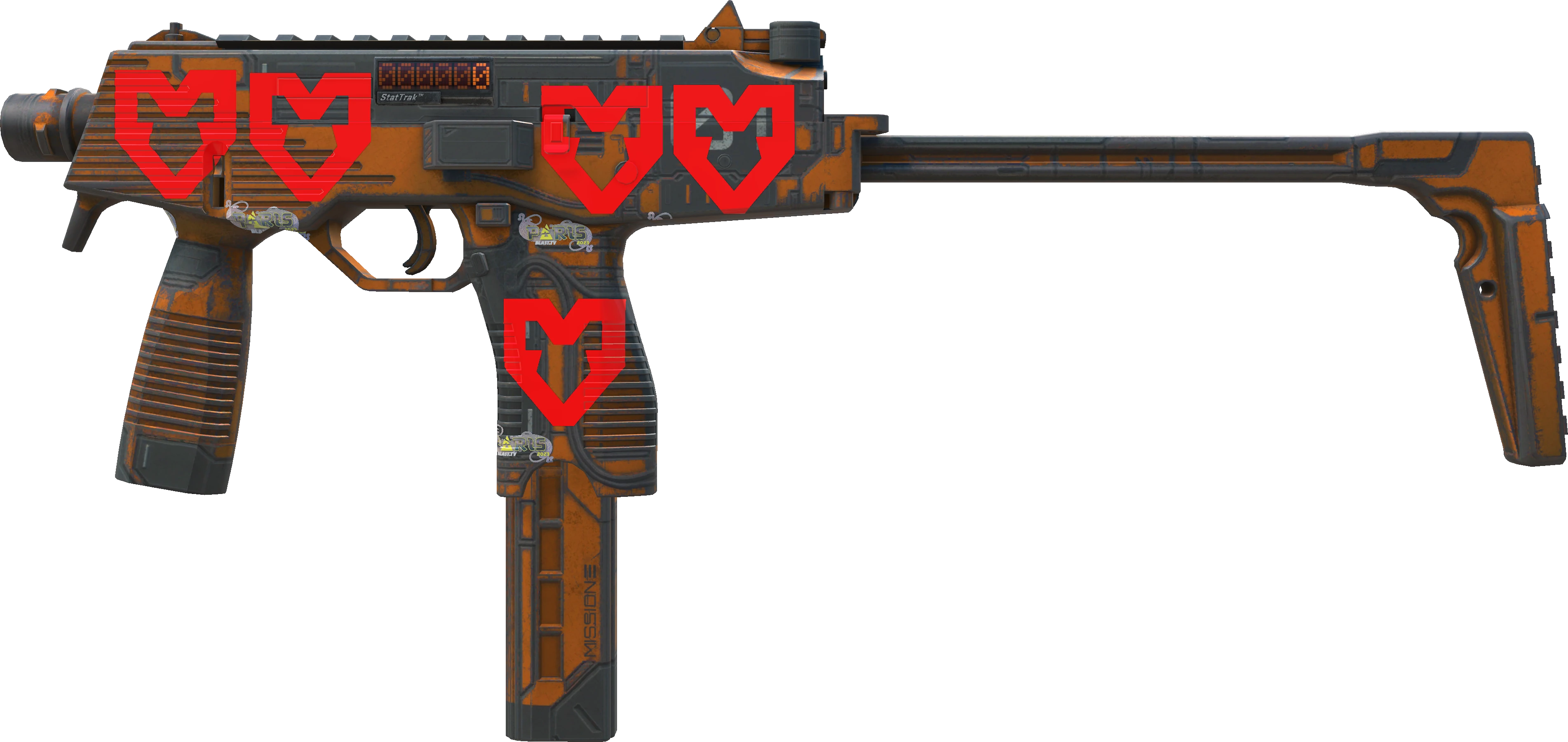 StatTrak™ MP9 | Modest Threat (Field-Tested) - CS2 Skins