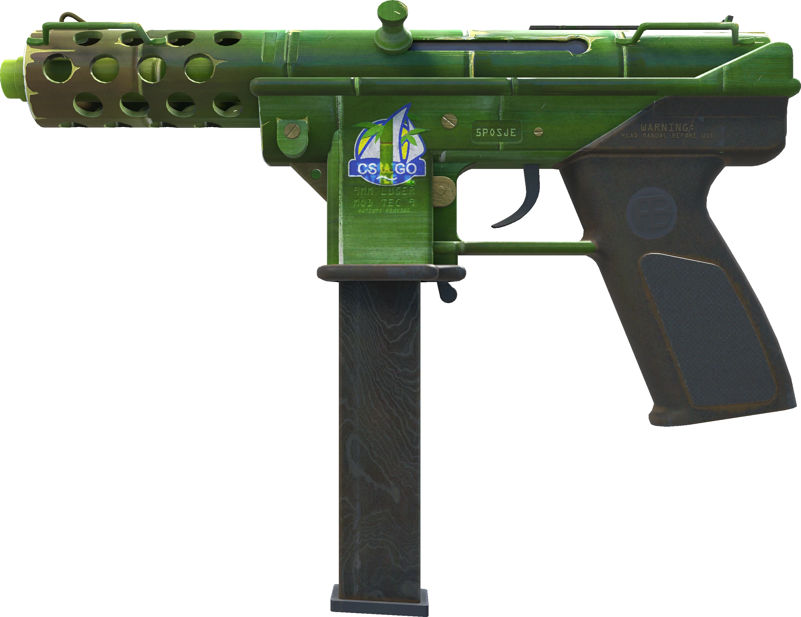 Tec-9 | Bamboozle (Well-Worn) - CS2 Item | Buy Now on BitSkins