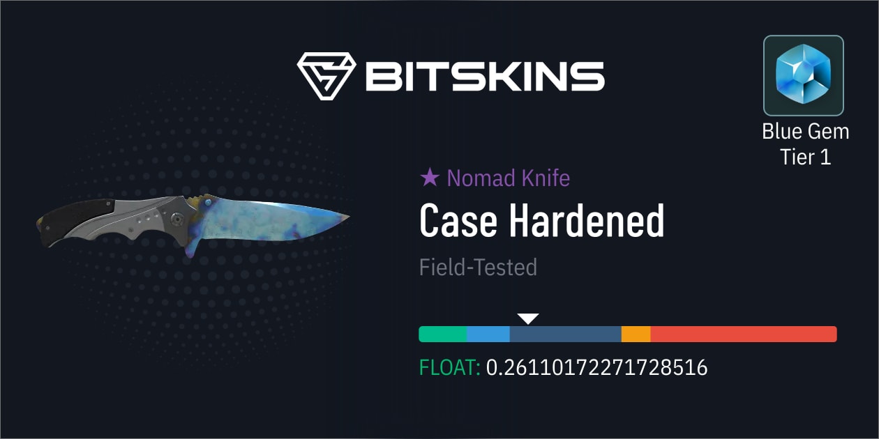 Nomad Knife Case Hardened (FieldTested) CS2 Item Buy Now on BitSkins