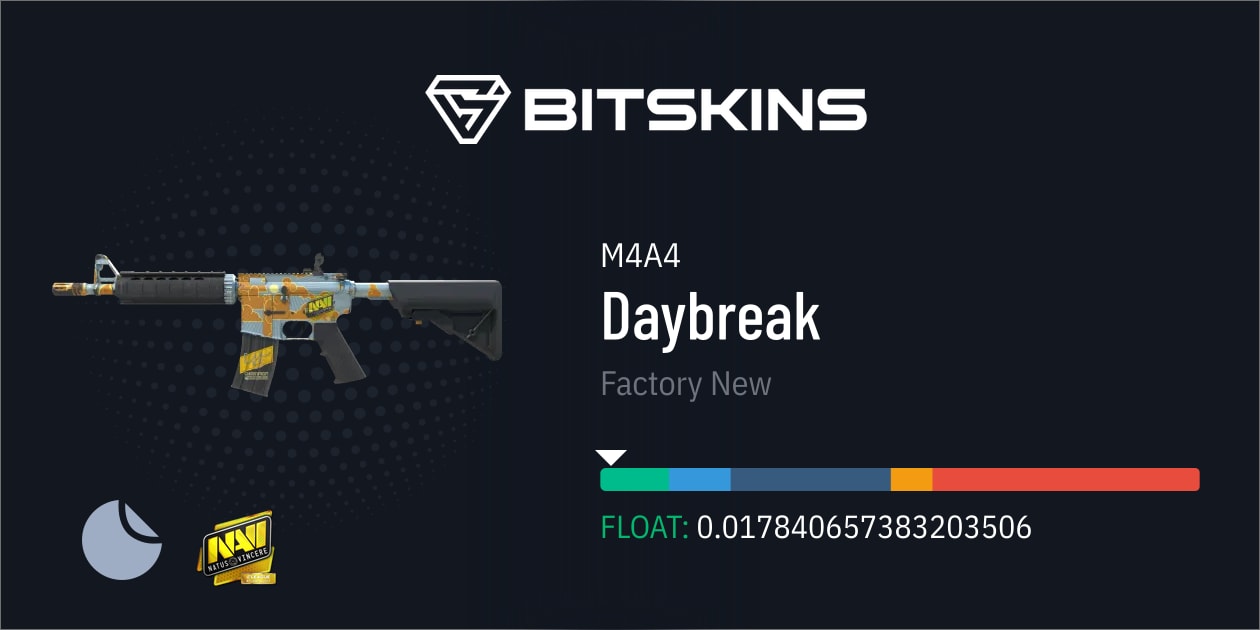 M4A4 | Daybreak (Factory New) - CS2 Item | Buy Now on BitSkins