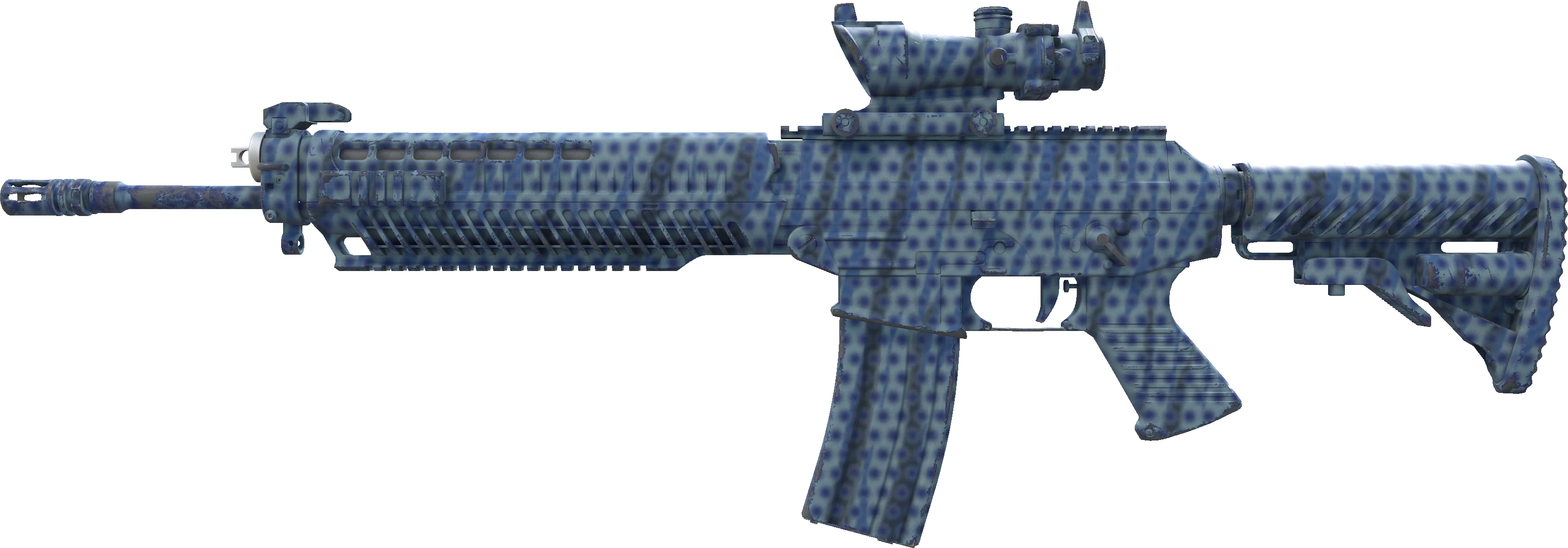 SG 553 | Waves Perforated (Minimal Wear) - CS2 Item | Buy Now on