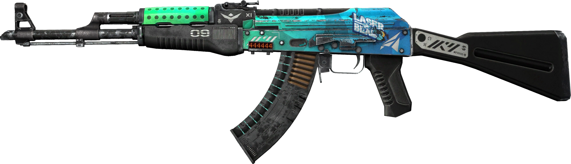 StatTrak™ AK47 Ice Coaled (BattleScarred) CS2 Skins Find and Trade