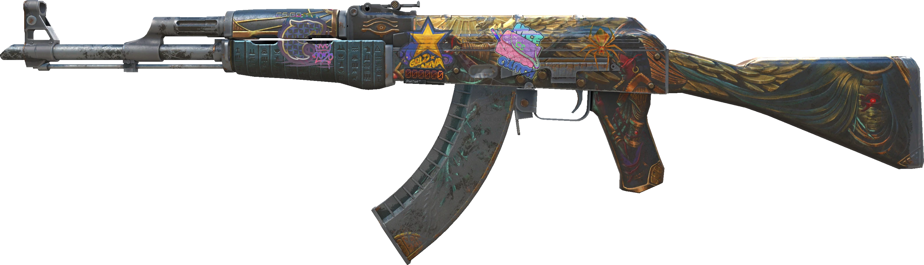 StatTrak™ AK-47 | Legion of Anubis (Battle-Scarred) - CS2 Skins | Find ...