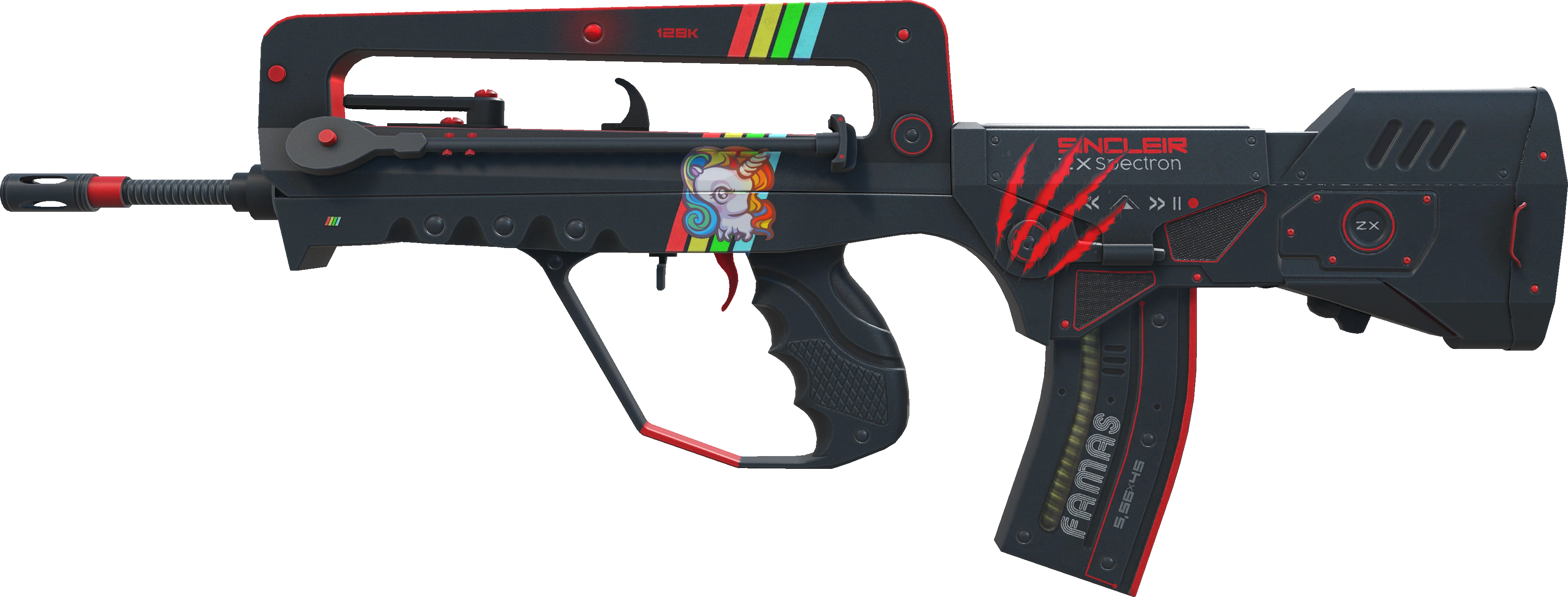 FAMAS | ZX Spectron (Field-Tested) - CS2 Item | Buy Now on BitSkins