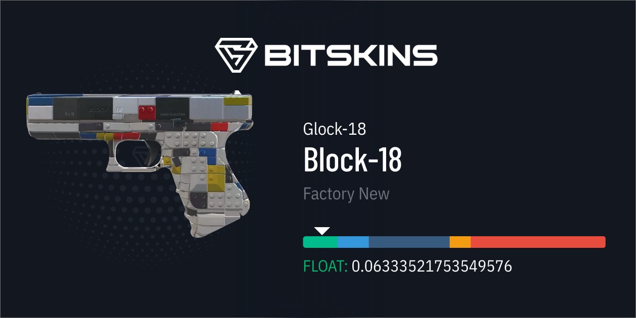 Glock-18 | Block-18 (Factory New) - CS2 Skins | Finde und tausche deine  gewünschten CS2 Items