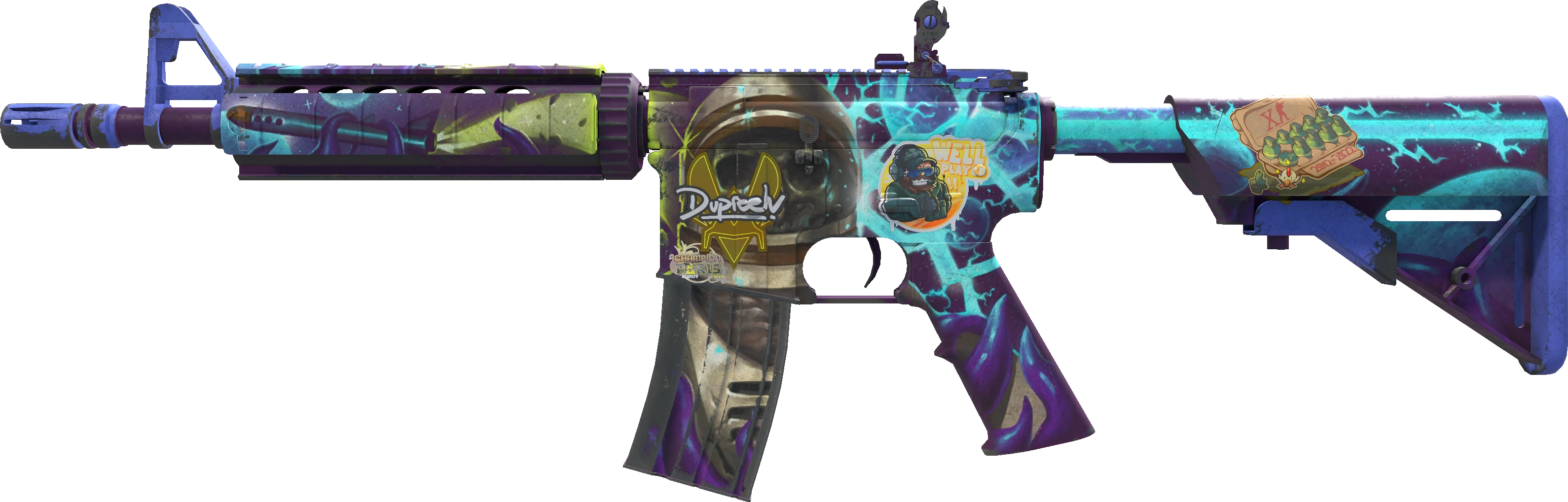 M4A4 | Desolate Space (Battle-Scarred) - CS2 Item | Buy Now on 